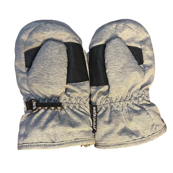 Hotfingers light gray toddler warm snow ski gloves SIZE 3-4 - Picture 3 of 3